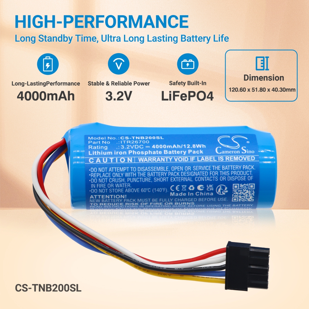 Batteri kompatibel med Tonies CS-TNB200SL