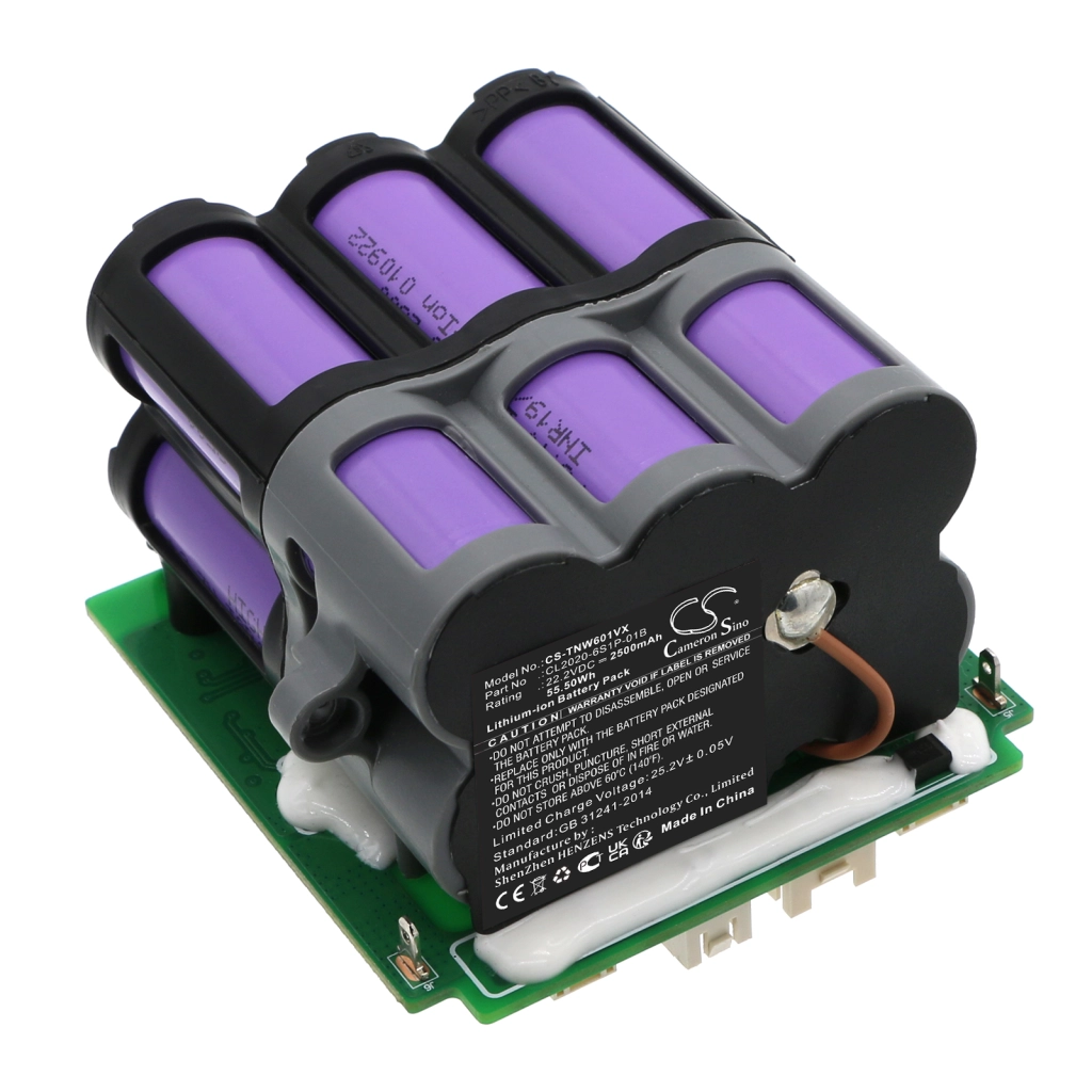 Batterier till dammsugare Tineco CS-TNW601VX