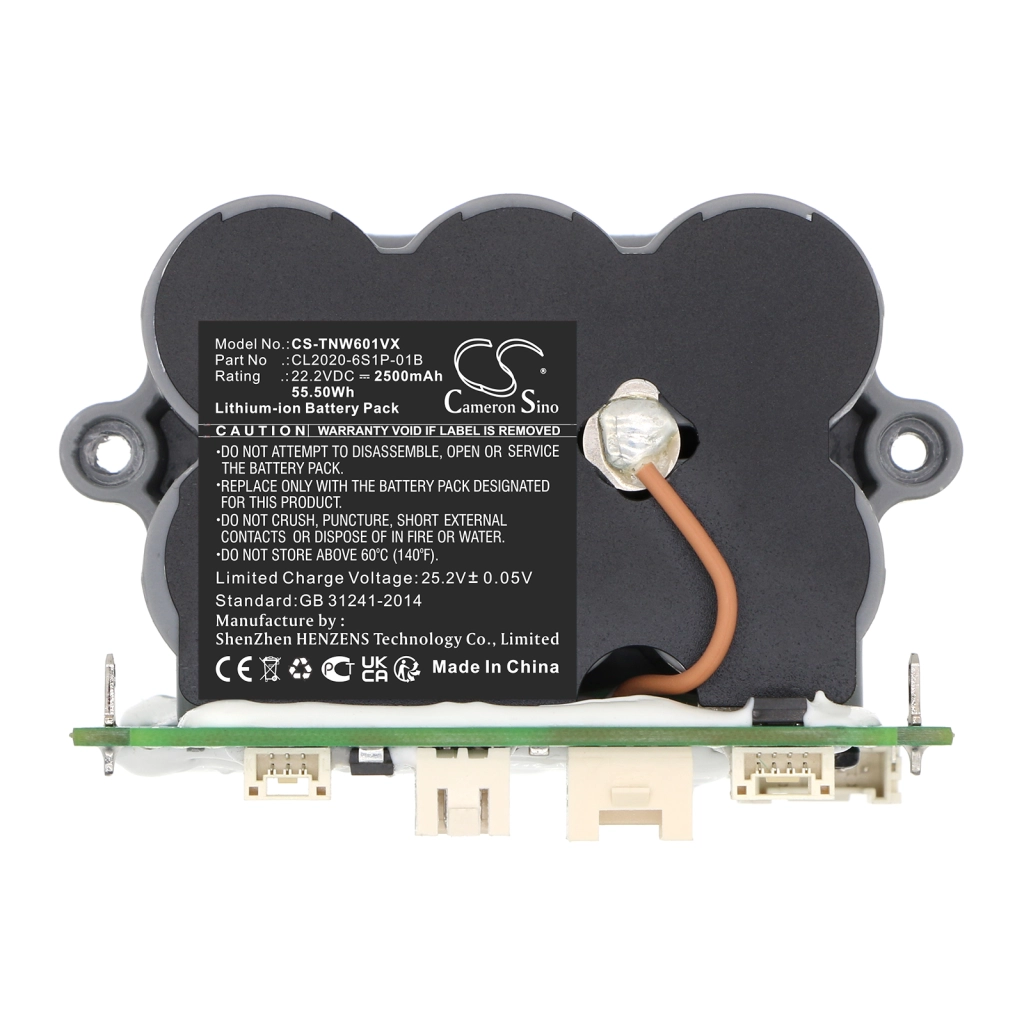 Batterier till dammsugare Tineco CS-TNW601VX