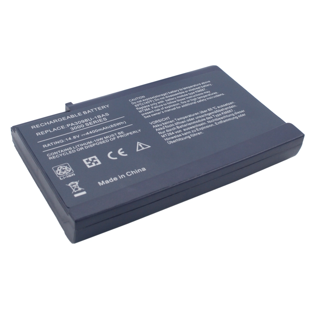 Batterier till bärbara datorer Toshiba Satellite 3005