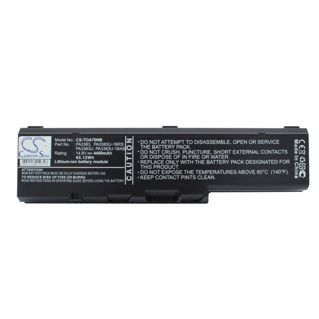Batterier till bärbara datorer Toshiba Satellite A75