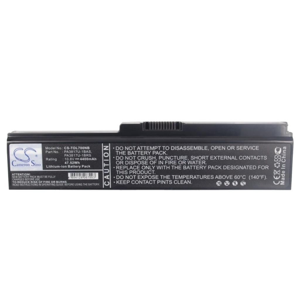 Notebook battery Toshiba Satellite L735-S3220RD