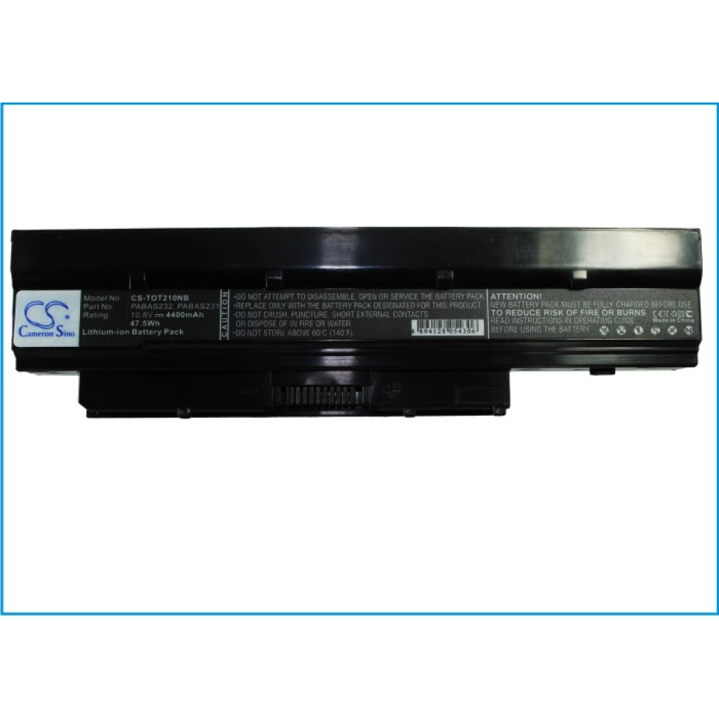 Batterier till bärbara datorer Toshiba CS-TOT210NB