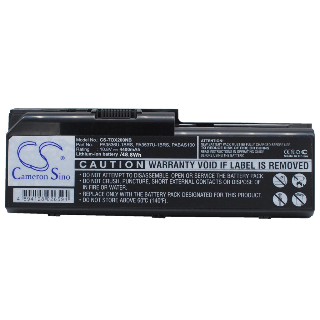 Batterier till bärbara datorer Toshiba Satellite Pro L350