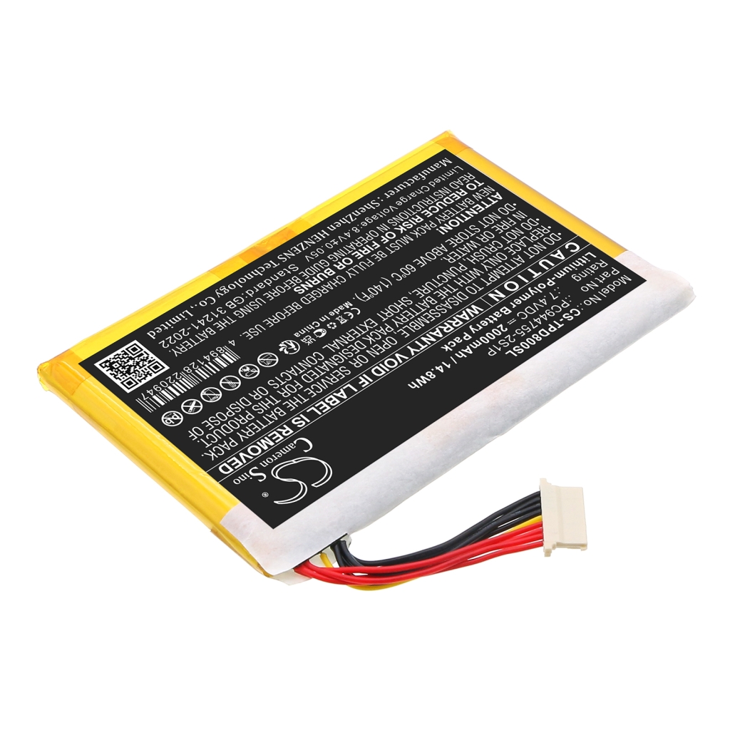 Batterier för forsknings- och mätutrustning Topdon CS-TPD800SL