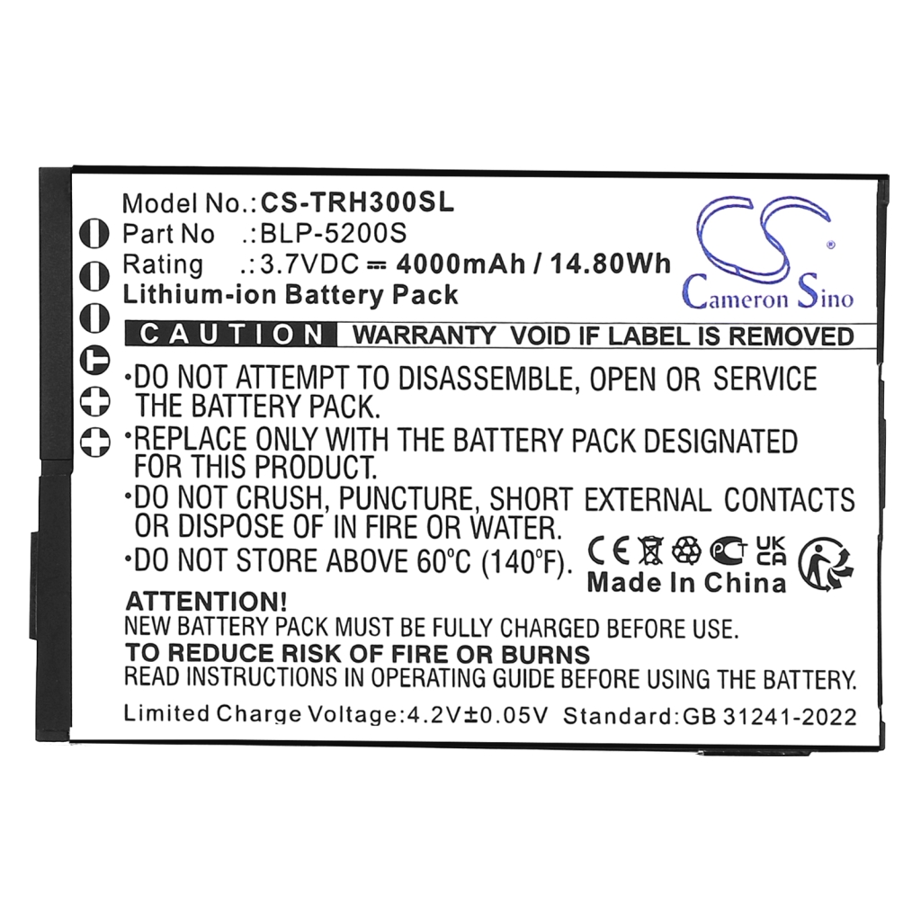 Batterier för verktyg Hi-target CS-TRH300SL