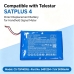 Batterier kompatibel med Telestar 5401254 5401254 CS-TSP400SL