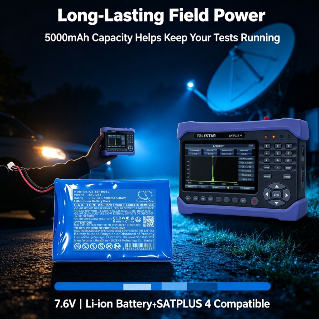 Batterier kompatibel med Telestar 5401254 5401254 CS-TSP400SL