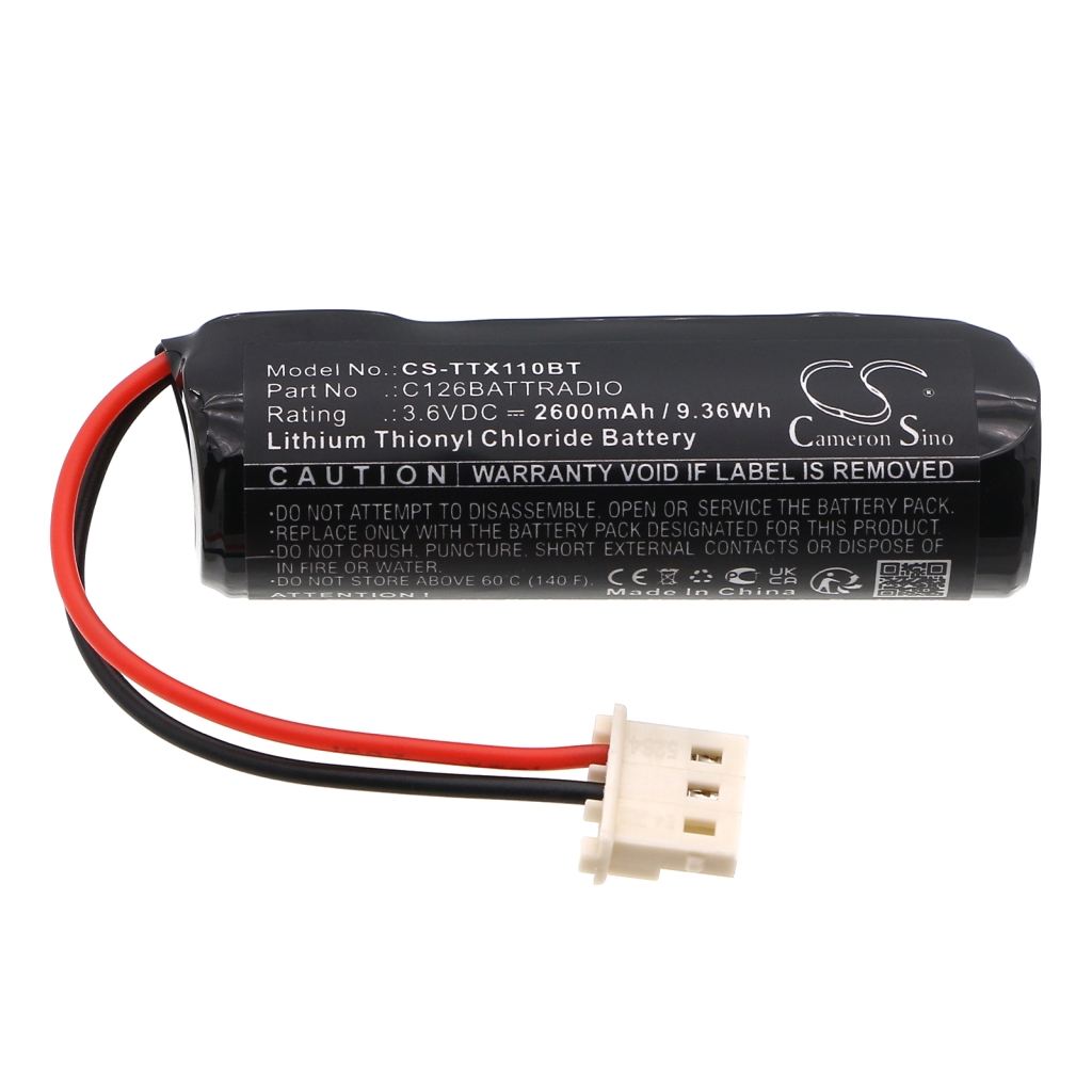 Batterier för hemsäkerhet Technoalarm CS-TTX110BT