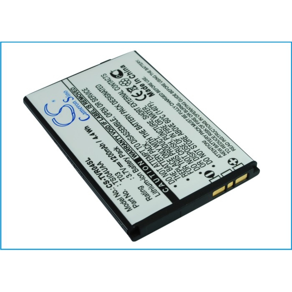 Batteri kompatibel med Toshiba CS-TVR04SL