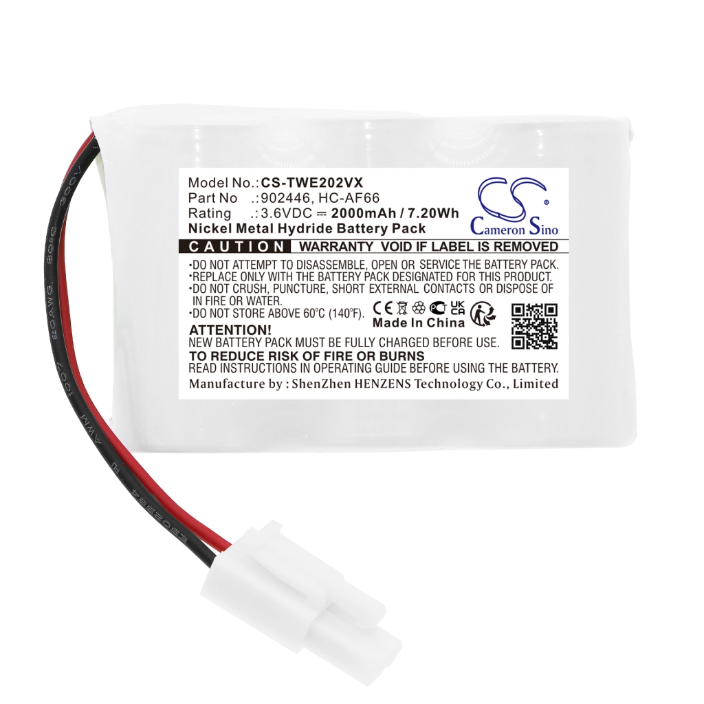 Batterier till dammsugare Twinbird CS-TWE202VX