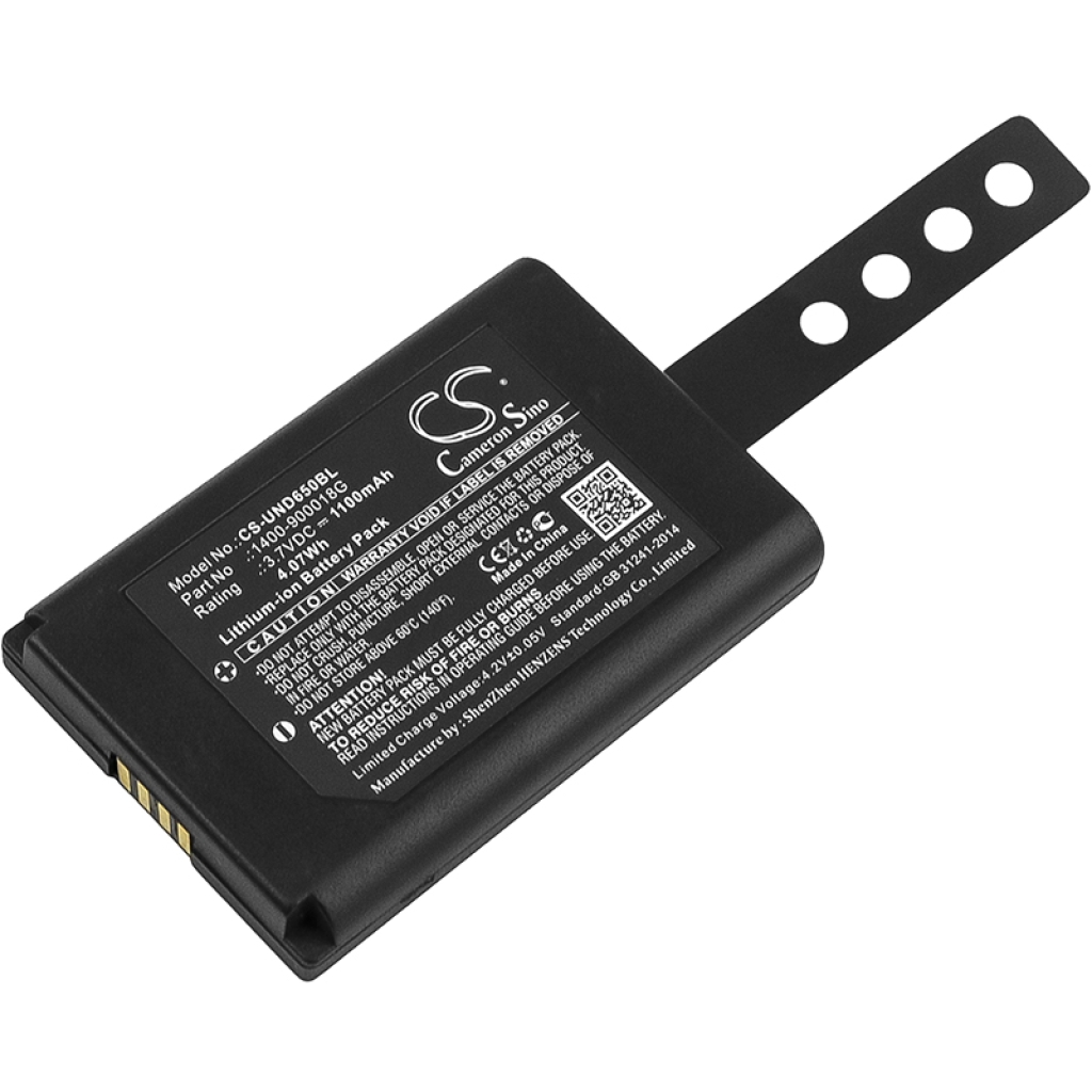 Batterier för skanner Unitech CS-UND650BL