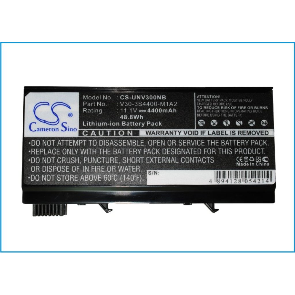 Batteri kompatibel med ADVENT Uniwill CS-UNV300NB