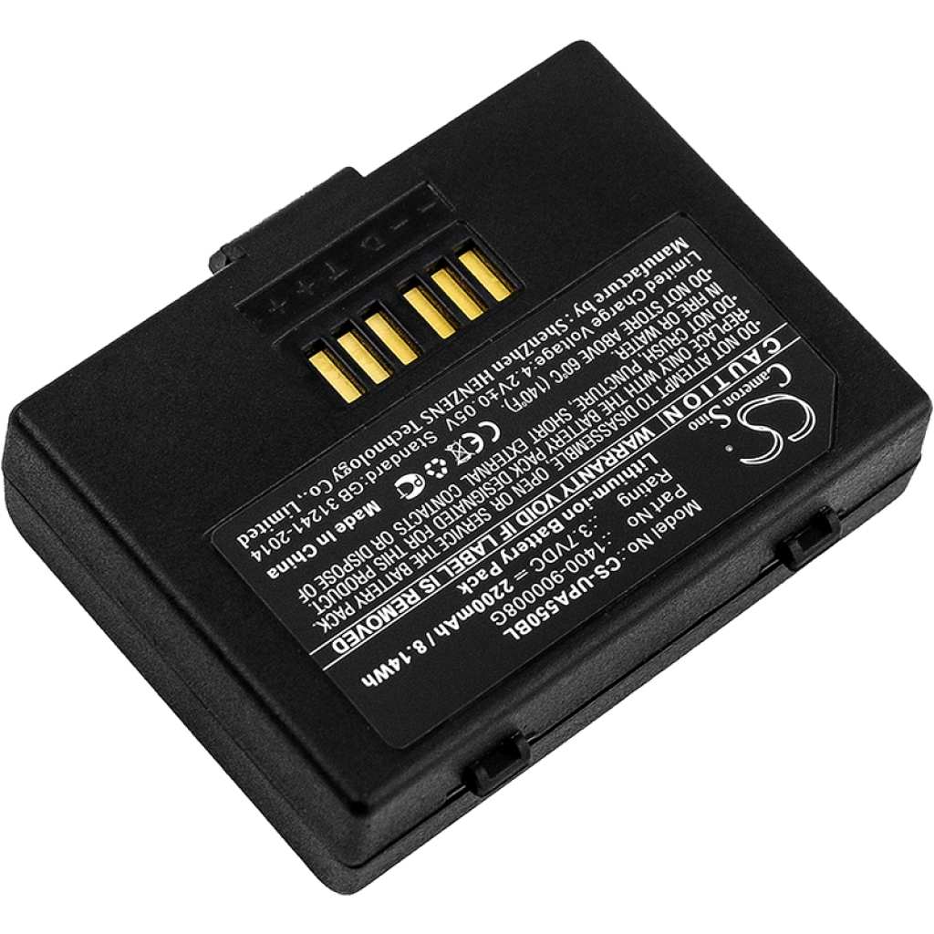Batterier för skanner Unitech CS-UPA550BL