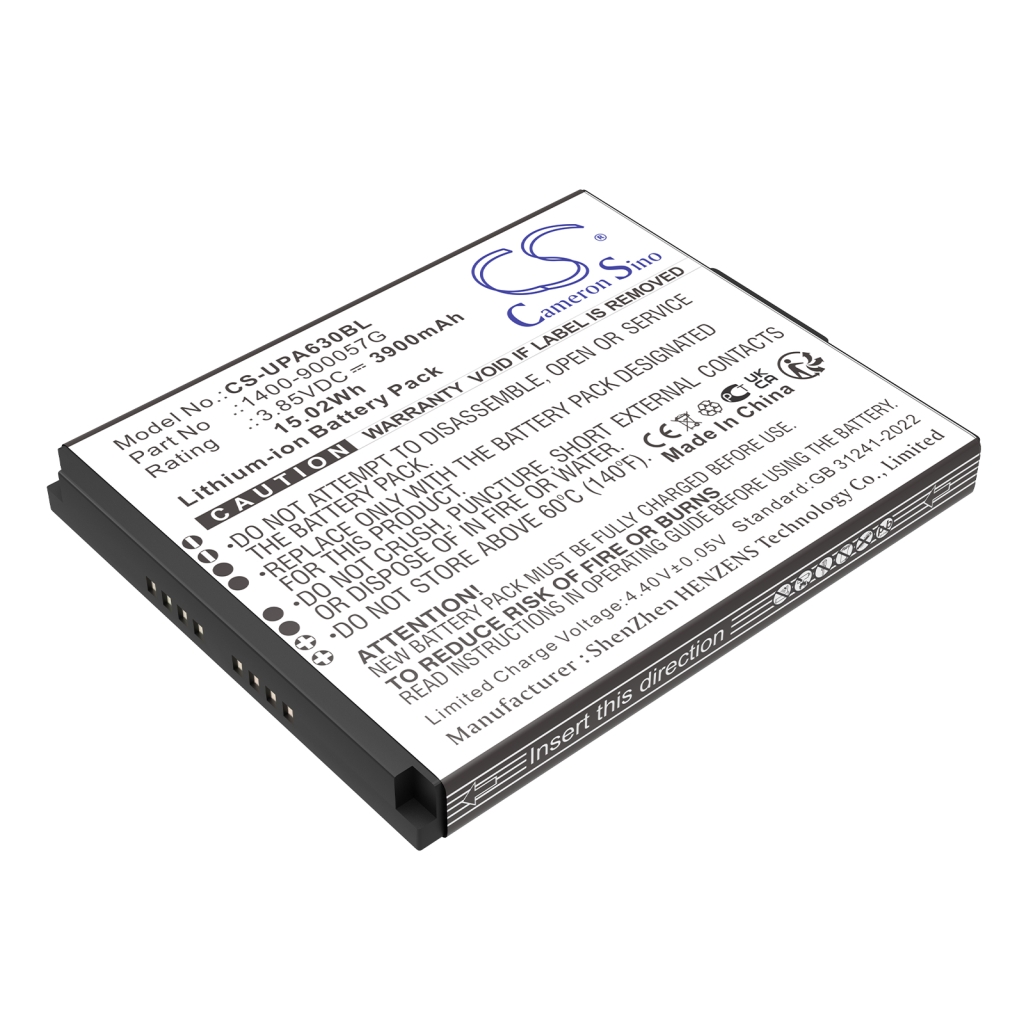 Batterier för skanner Unitech CS-UPA630BL