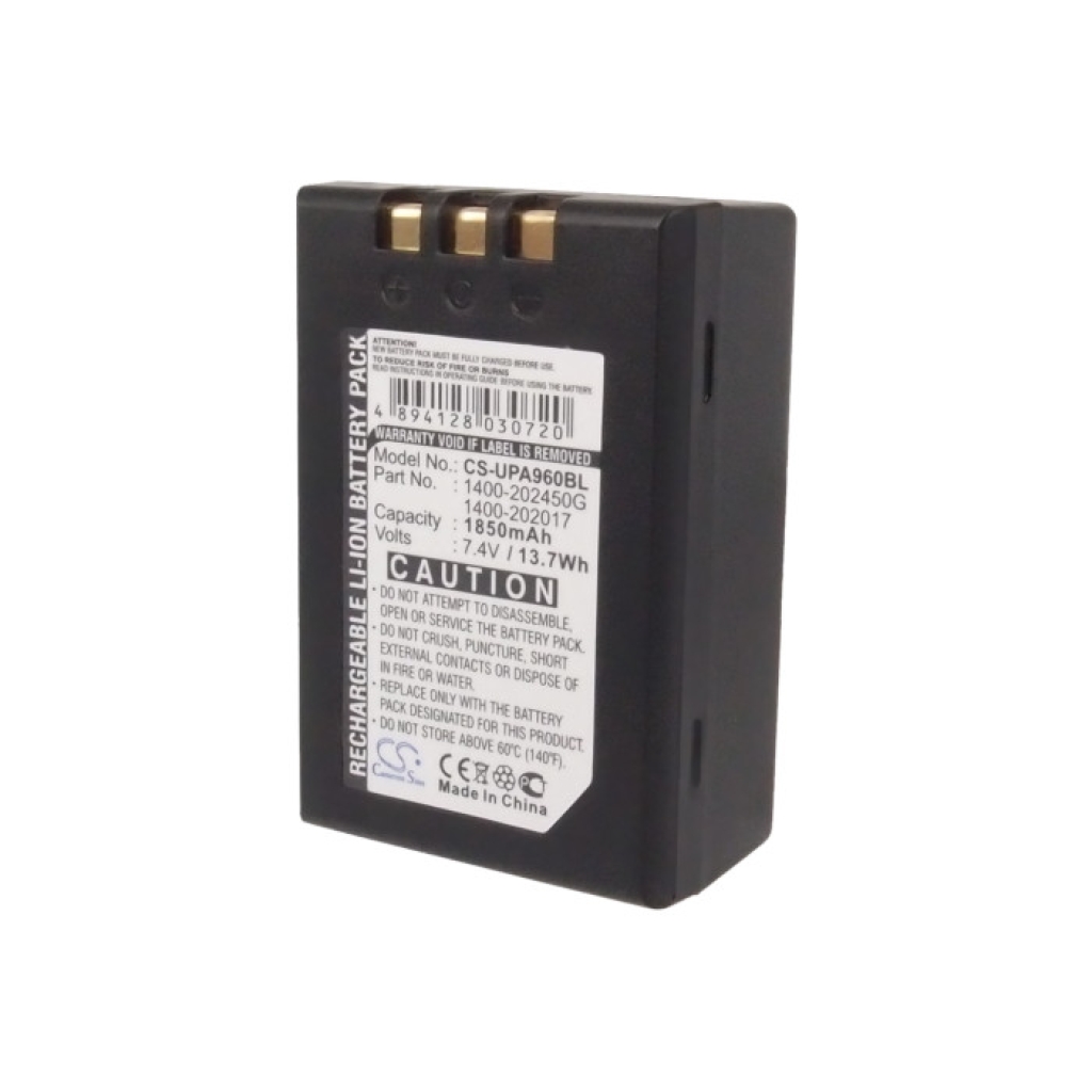 Batterier för skanner Unitech CS-UPA960BL