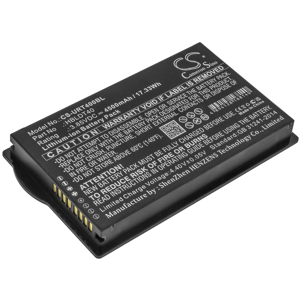 Batterier för skanner Urovo CS-URT400BL