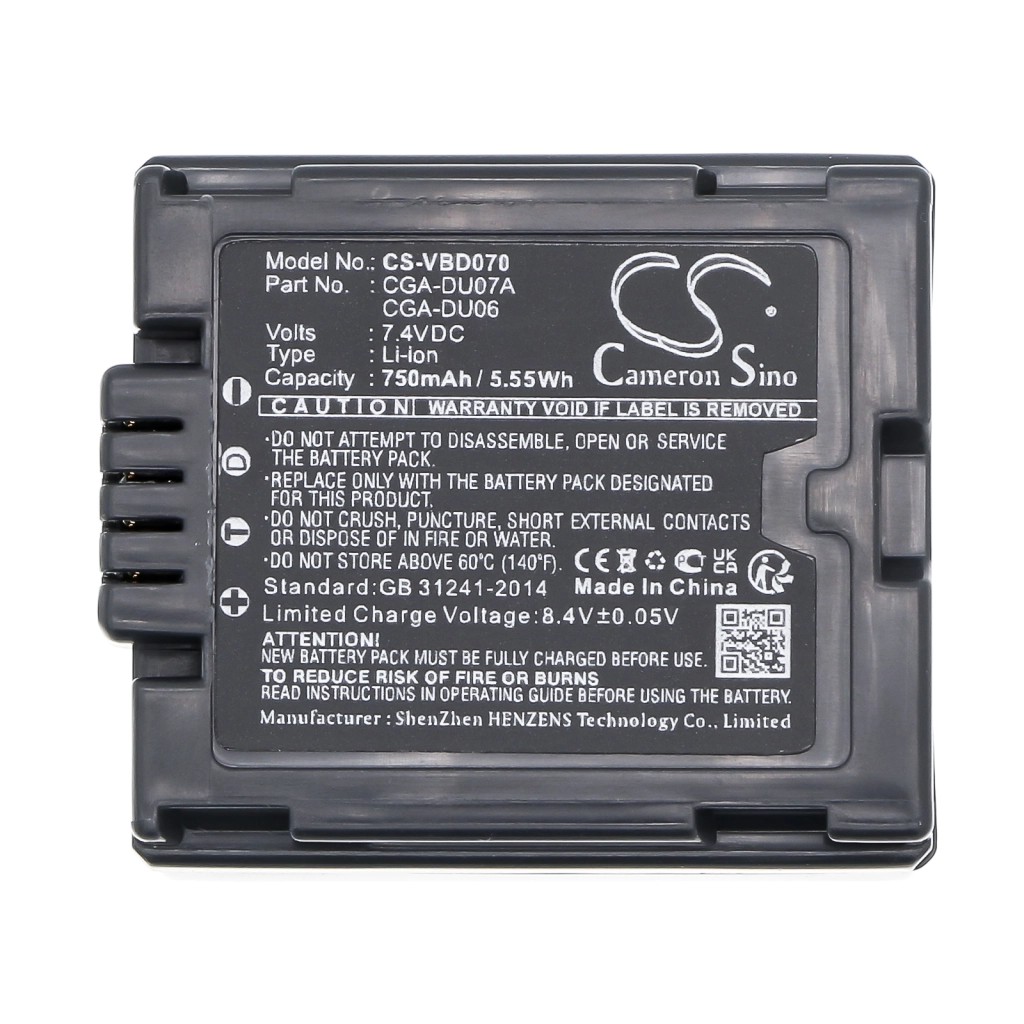 Camera Battery Panasonic NV-GS400GN