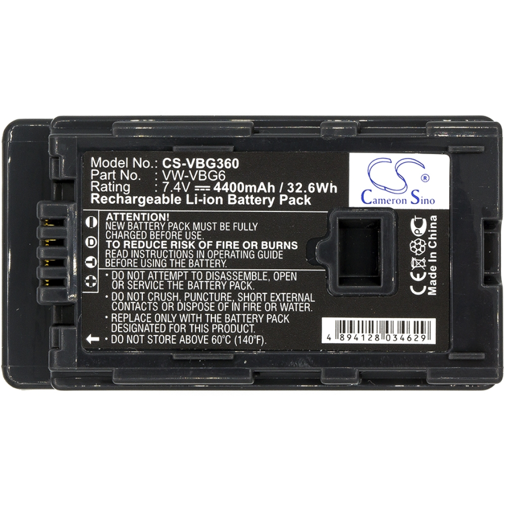 Camera Battery Panasonic HDC-DX1EG-S