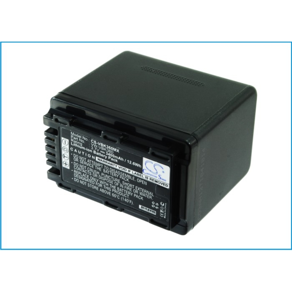Kamerabatterier Panasonic CS-VBK360MX
