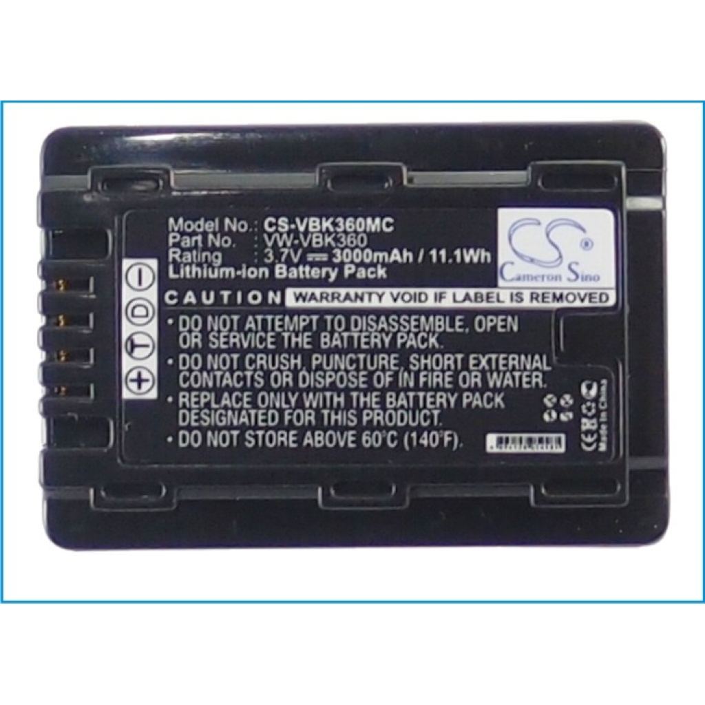 Camera Battery Panasonic HDC-SD40