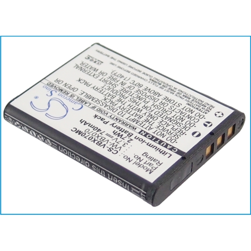 Camera Battery Panasonic HX-DC3W