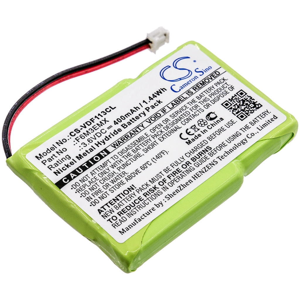 Batterier Ersätter F6M3EMX