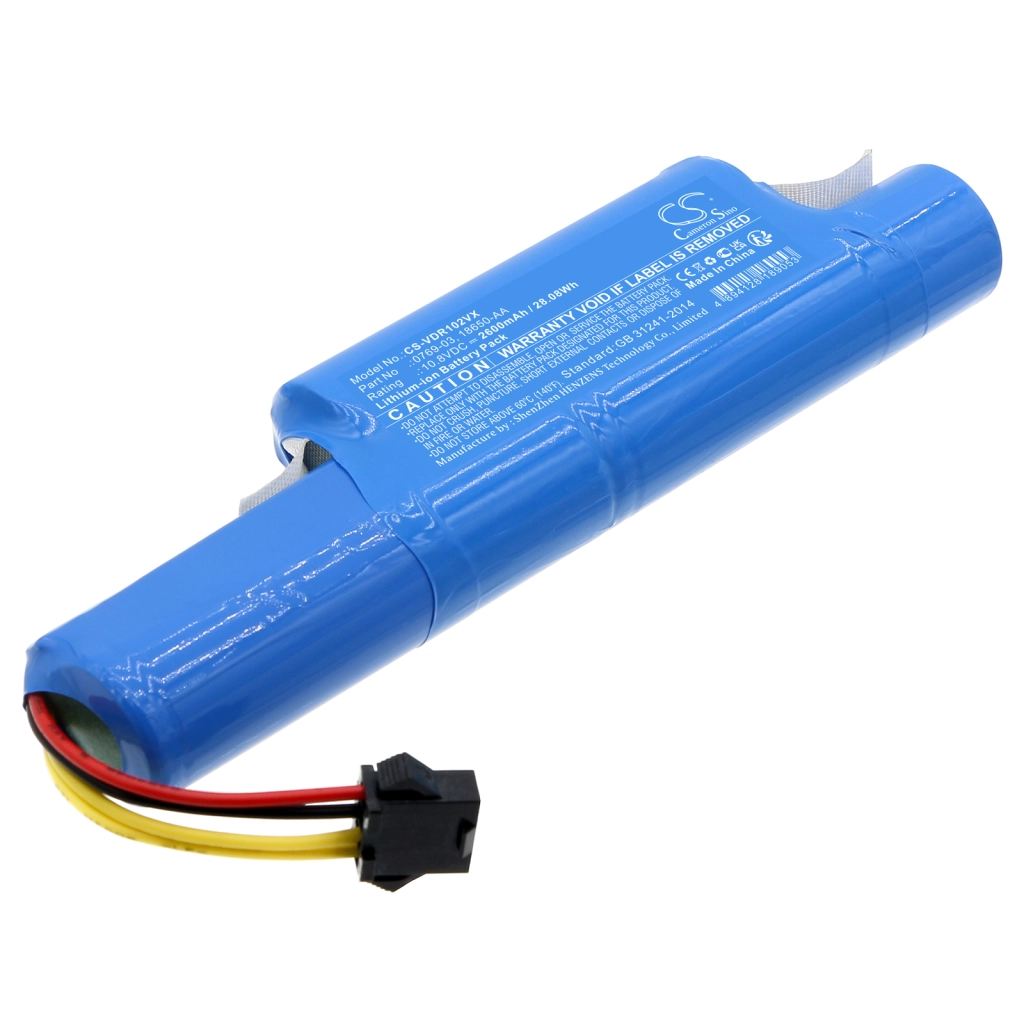 Batterier till dammsugare Vileda CS-VDR102VX