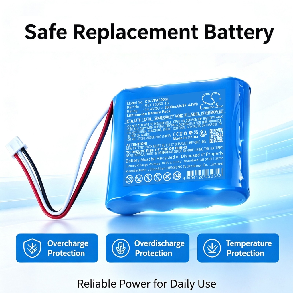 Batterier kompatibel med VIFA City City CS-VFA600SL