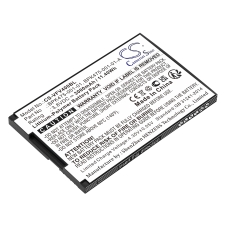 Kompatibel batteribyte för Verifone BPK475-001-01,BPK475-001-01-A