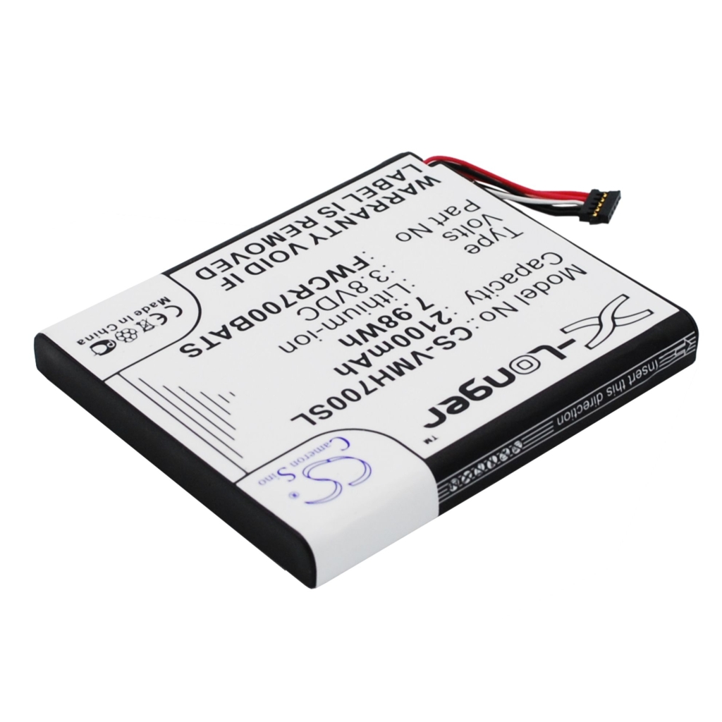 Batterier Ersätter FWCR700BATS