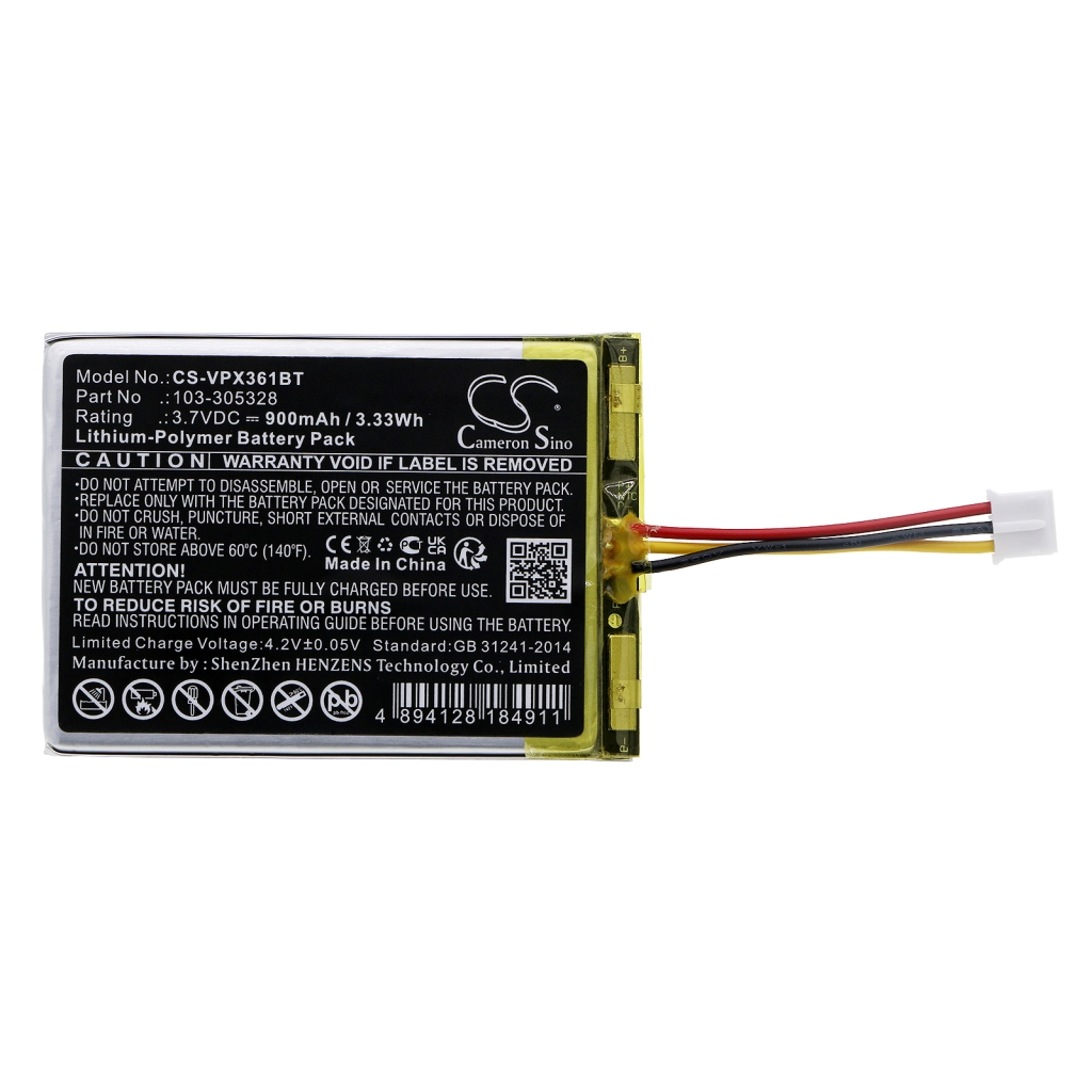 Batterier för smarta hem Visonic CS-VPX361BT