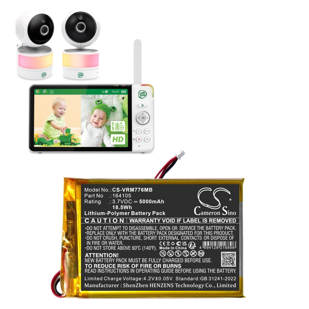 Batterier till babyvakter Vtech CS-VRM776MB