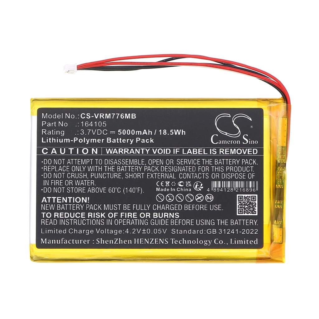 Batterier till babyvakter Vtech CS-VRM776MB