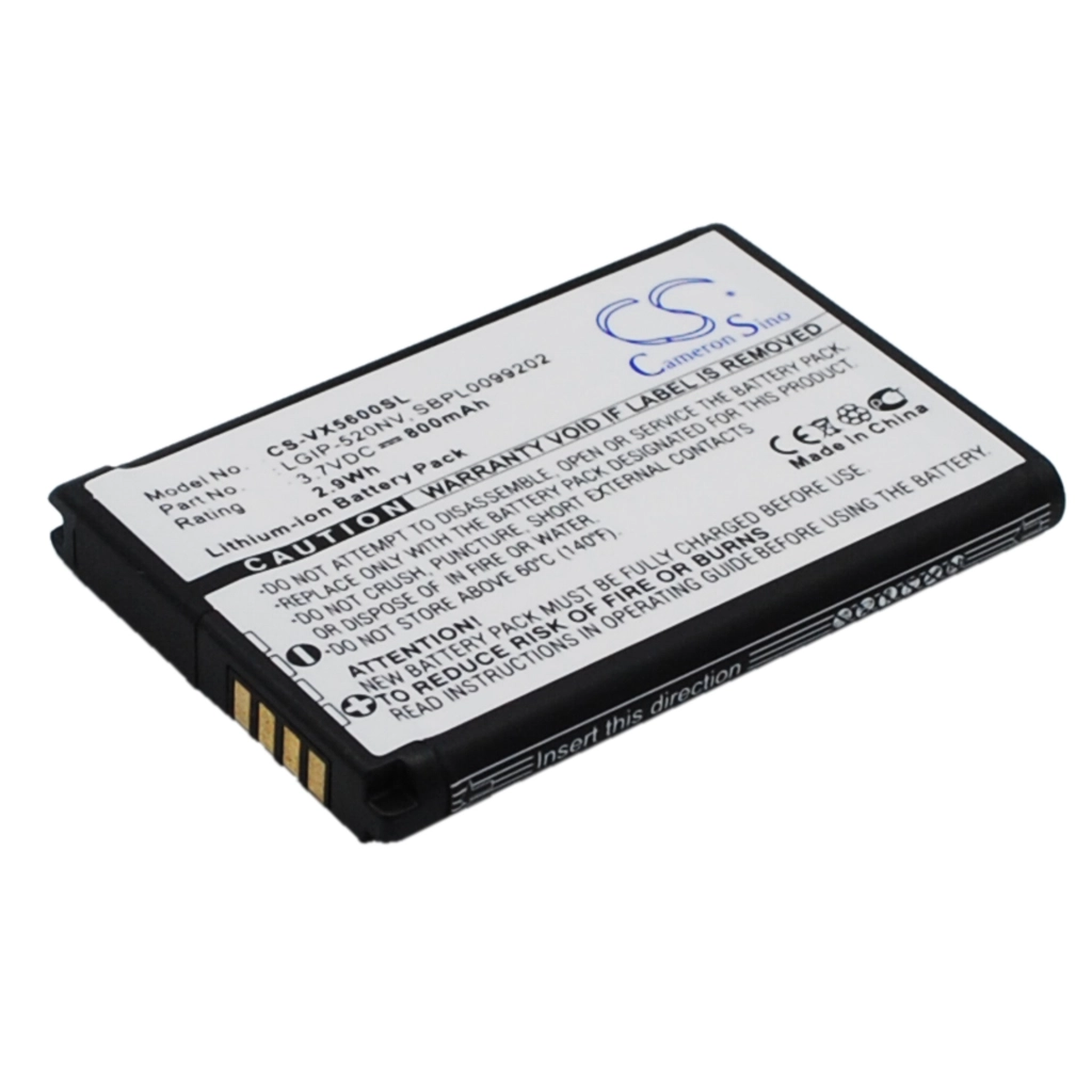 Batterier till mobiltelefoner LG Revere