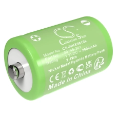 Kompatibel batteribyte för Wahl 00745-301,23-9034,415745-101,93148-100,960-0498