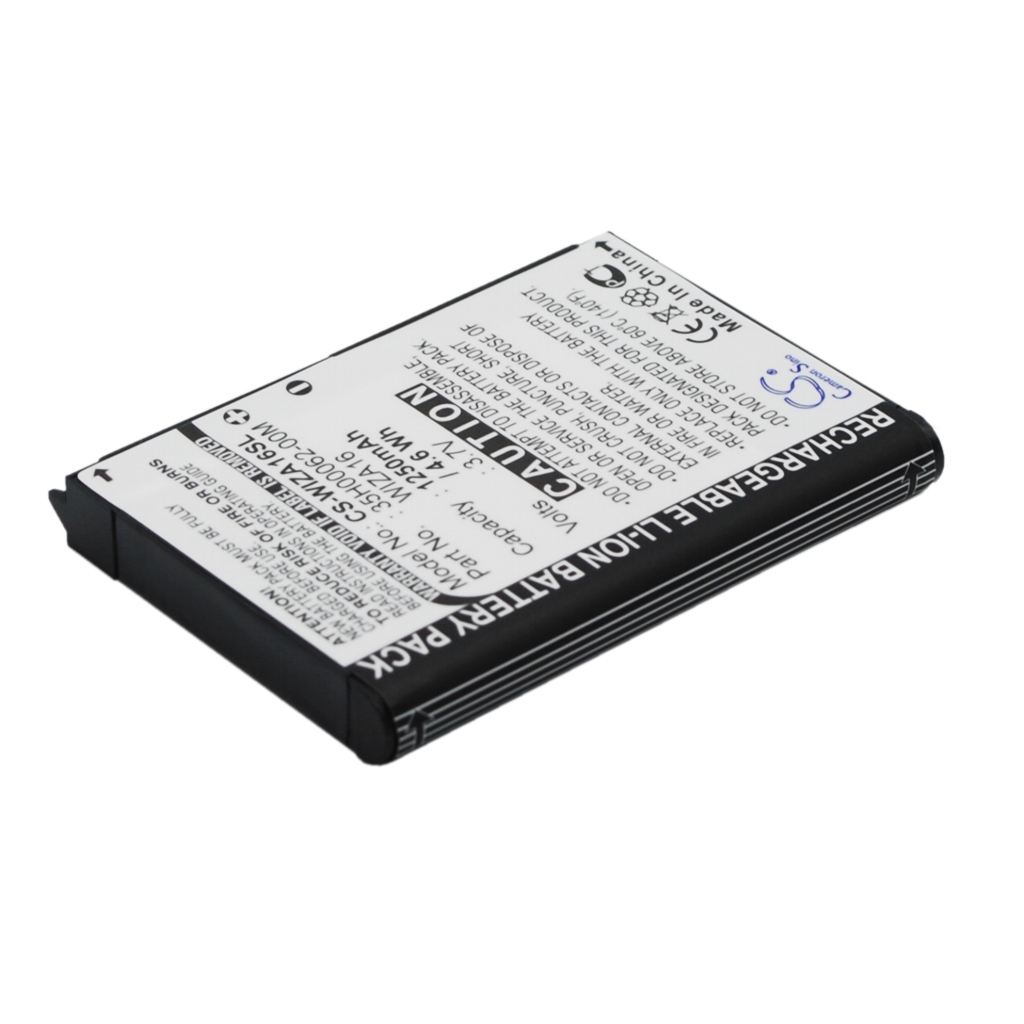 Batteri kompatibel med Vodafone HTC CINGULAR E-Plus O2 Orange T-Mobile COBRA DOPOD ERA i-Mate Qtek CS-WIZA16SL