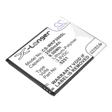 Kompatibel batteribyte för Wiko 5251,S104-V02000-000,S104-V02000-001,S104-V02000-012