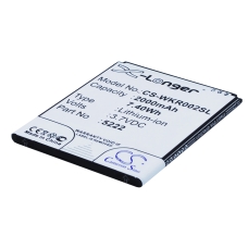 Compatible battery replacement for Wiko 5222,S5222
