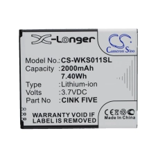 Kompatibel batteribyte för Micromax BL4257,CINK FIVE,K1391,STAIRWAY