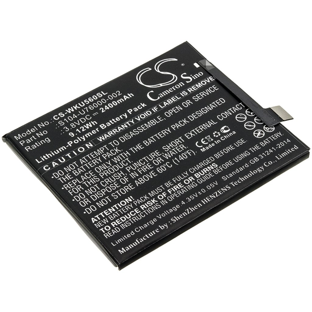 Battery Replaces S104-U76000-000
