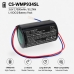 Batteri kompatibel med Water meter CS-WMP934SL