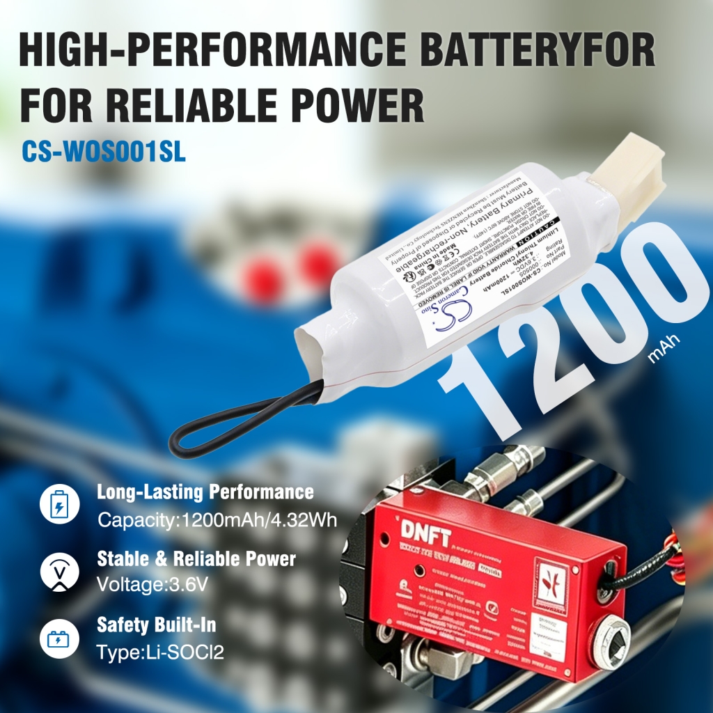 Battery compatible with Whitlock CS-WOS001SL