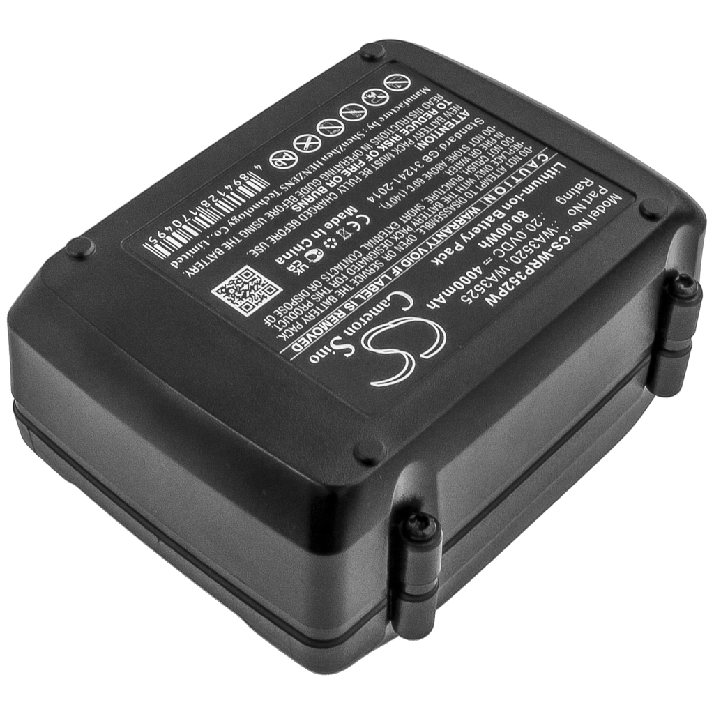 Industriella batterier Worx WG323