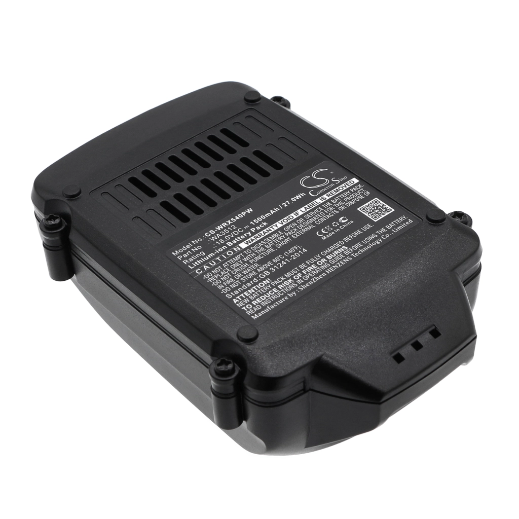 Batterier Ersätter WA3551.1