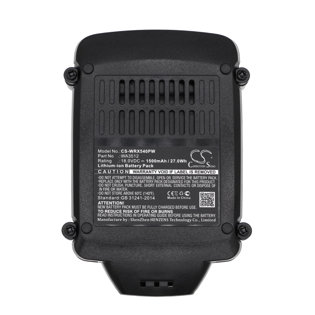 Batterier Ersätter WA3551.1