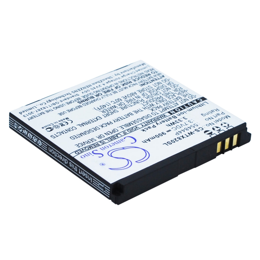 Compatible battery replacement for Takara 554844P