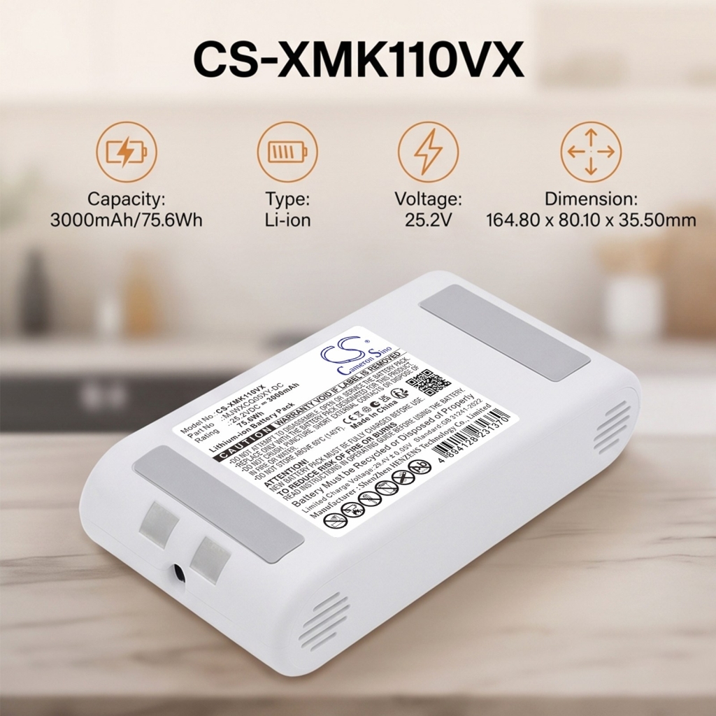 Batteri kompatibel med Xiaomi CS-XMK110VX