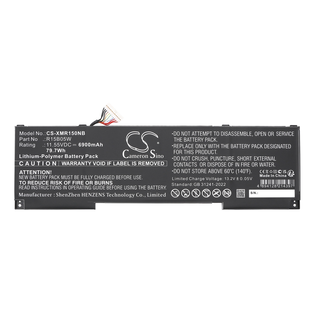 Batterier till bärbara datorer Xiaomi CS-XMR150NB