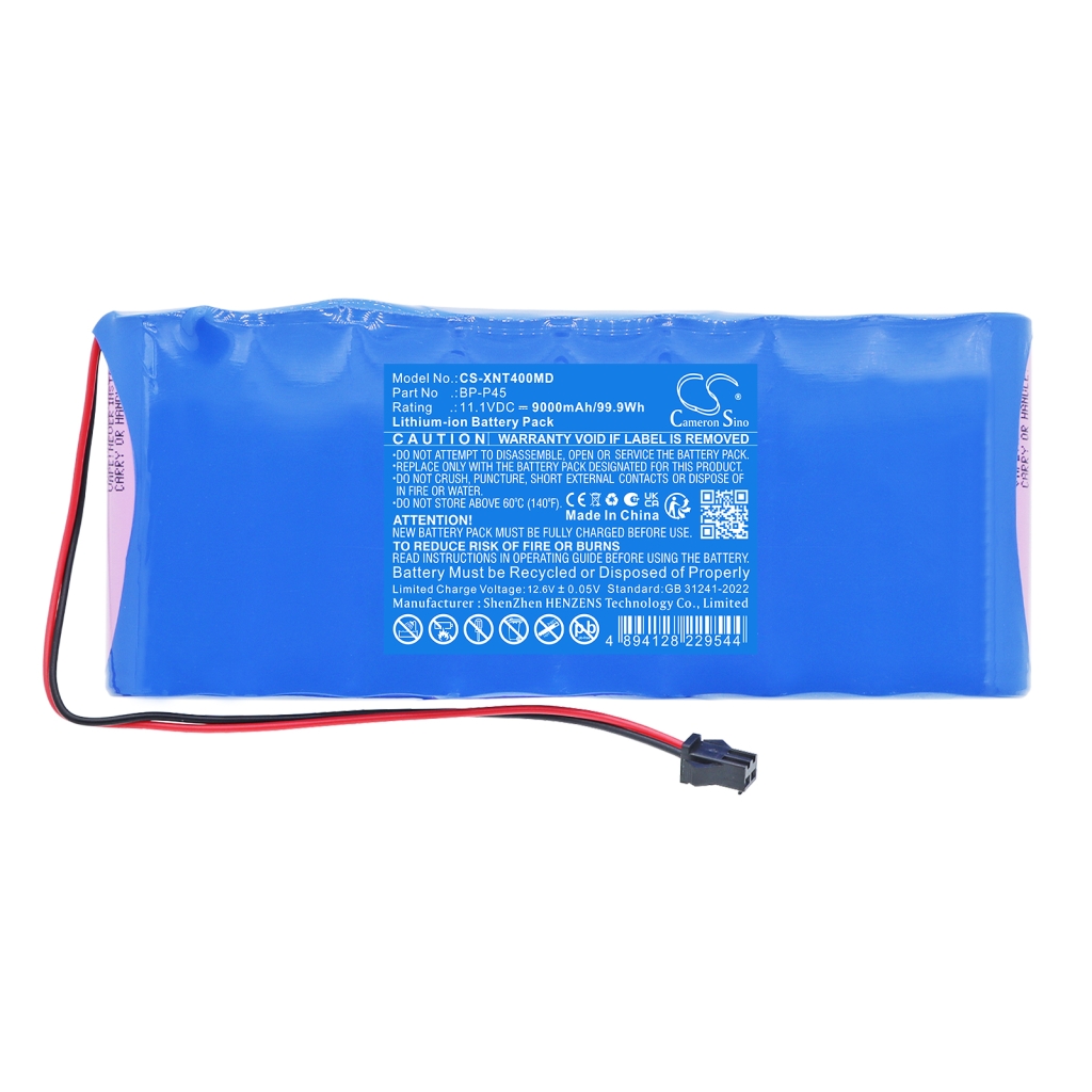 Cameron Sino CS-XNT400MD 11,1V 9000mAh 99,9Wh Li-ion batteripack för medicinsk enhet